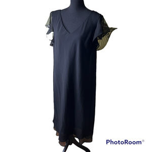 Studio C Plus Black Dress Size 16